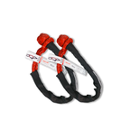 Soft Shackle 3/8'' x 24” with sleeve and bag (Set of 2 Shackles) (Lifetime Warranty)