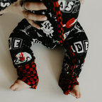 Ride Fast Zip Up Pajamas