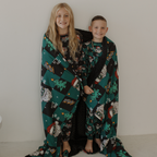 Let's Race Santa Blankets / PREORDER shipping Oct 26 - Nov 9
