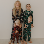 Let's Race Santa Toddler & Youth Pajamas / PREORDER shipping Oct 26 - Nov 9