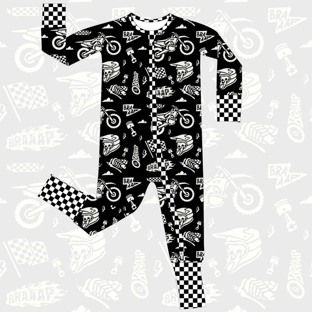 Lightning Speed Zip Up Pajamas