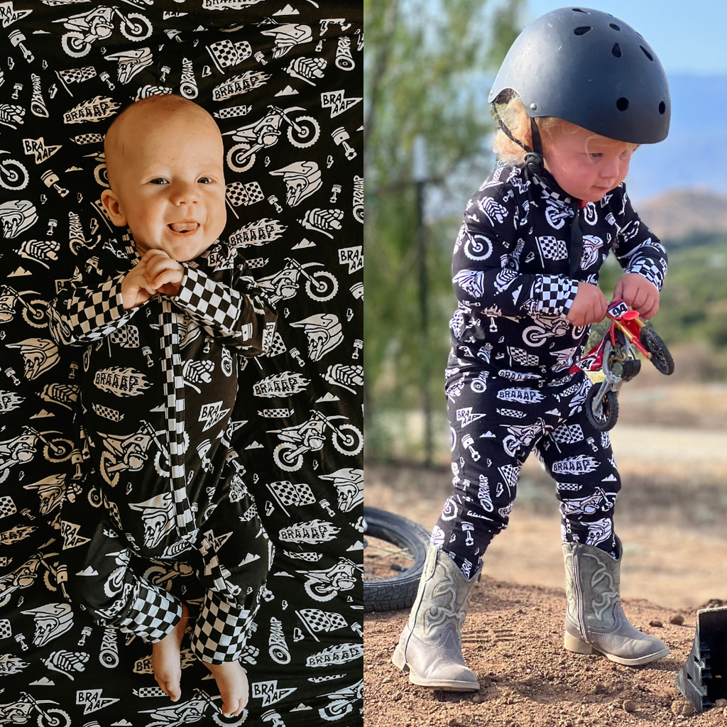 Lightning Speed Zip Up Pajamas