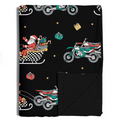 Santas Speedy Sleigh Blankets / PREORDER shipping Oct 26 - Nov 9