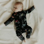 Bike Life Zip Up Pajamas
