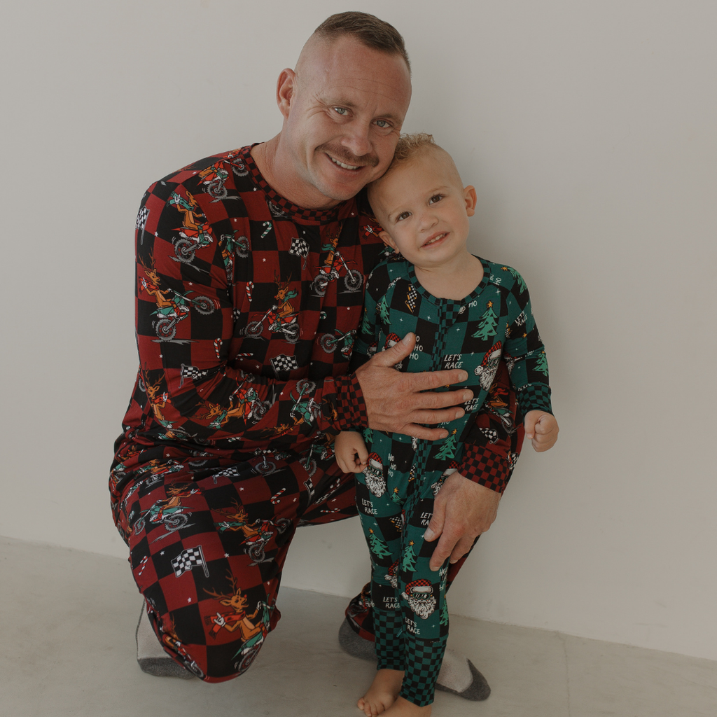 Rudolph The Red Nose Racer Unisex Adult Pajamas / PREORDER shipping Oct 26 - Nov 9
