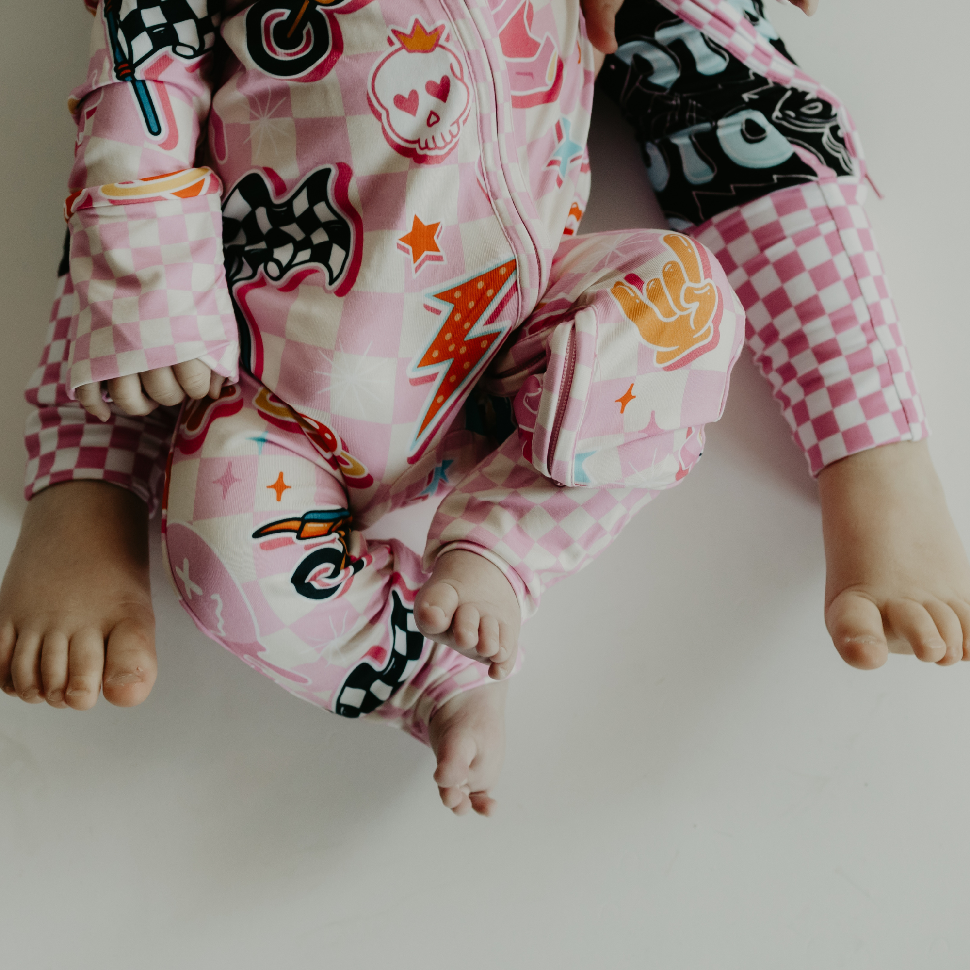 Groovy Zip Up Pajamas