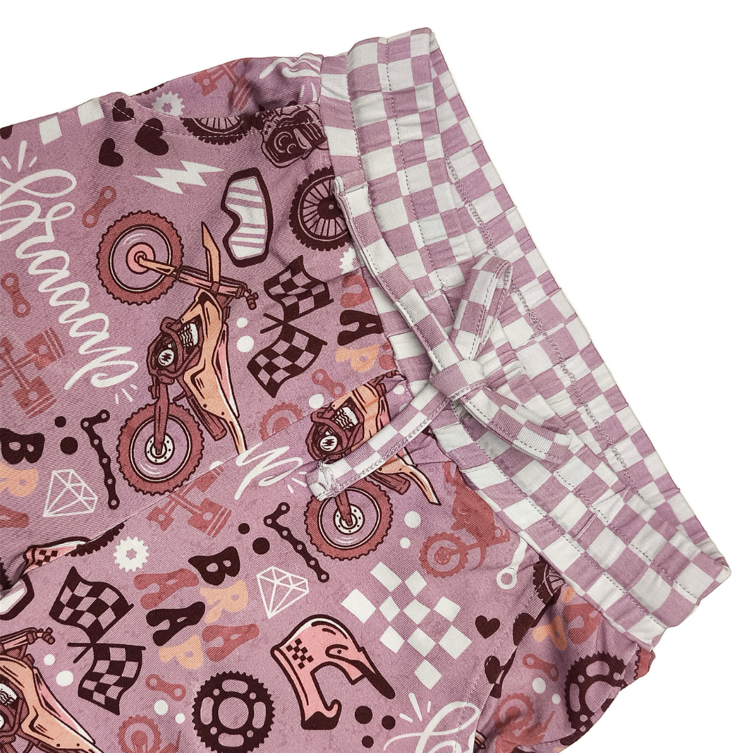 Braaap Like A Girl 2 Piece Pajamas