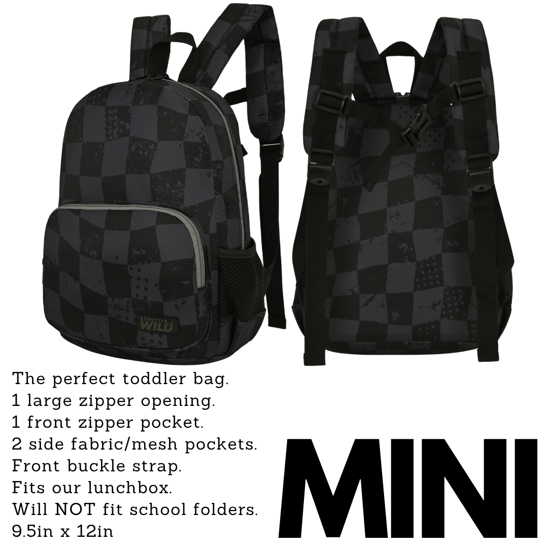 Stealth Checker Backpacks