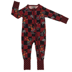 Rudolph The Red Nose Racer Zip Up Pajamas / PREORDER shipping Oct 26 - Nov 9