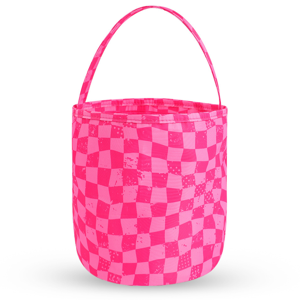 Speedy Pink Fabric Basket