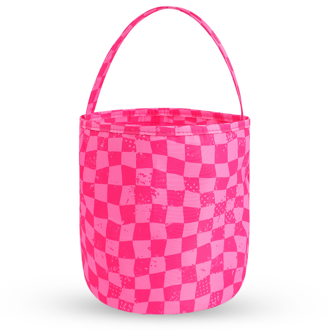 Speedy Pink Fabric Basket