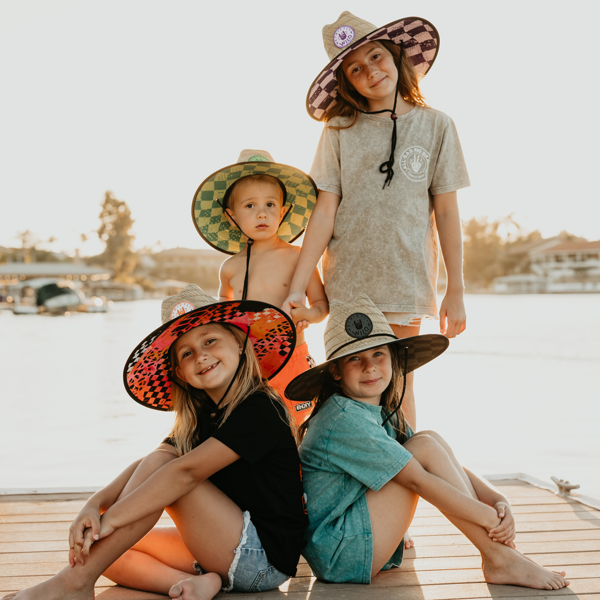 Highlighter Holeshot Straw Hat