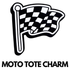Checkered Flag - Moto Tote Charm