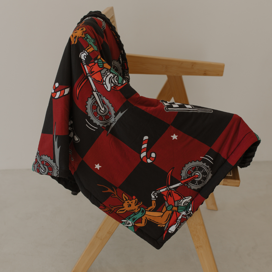 Rudolph The Red nose Racer Blankets / PREORDER shipping Oct 26 - Nov 9