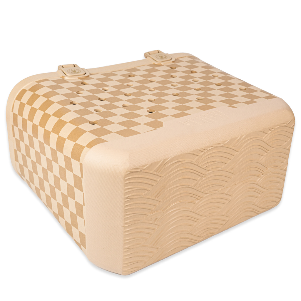 Desert Checker Moto Tote