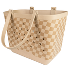 Desert Checker Moto Tote