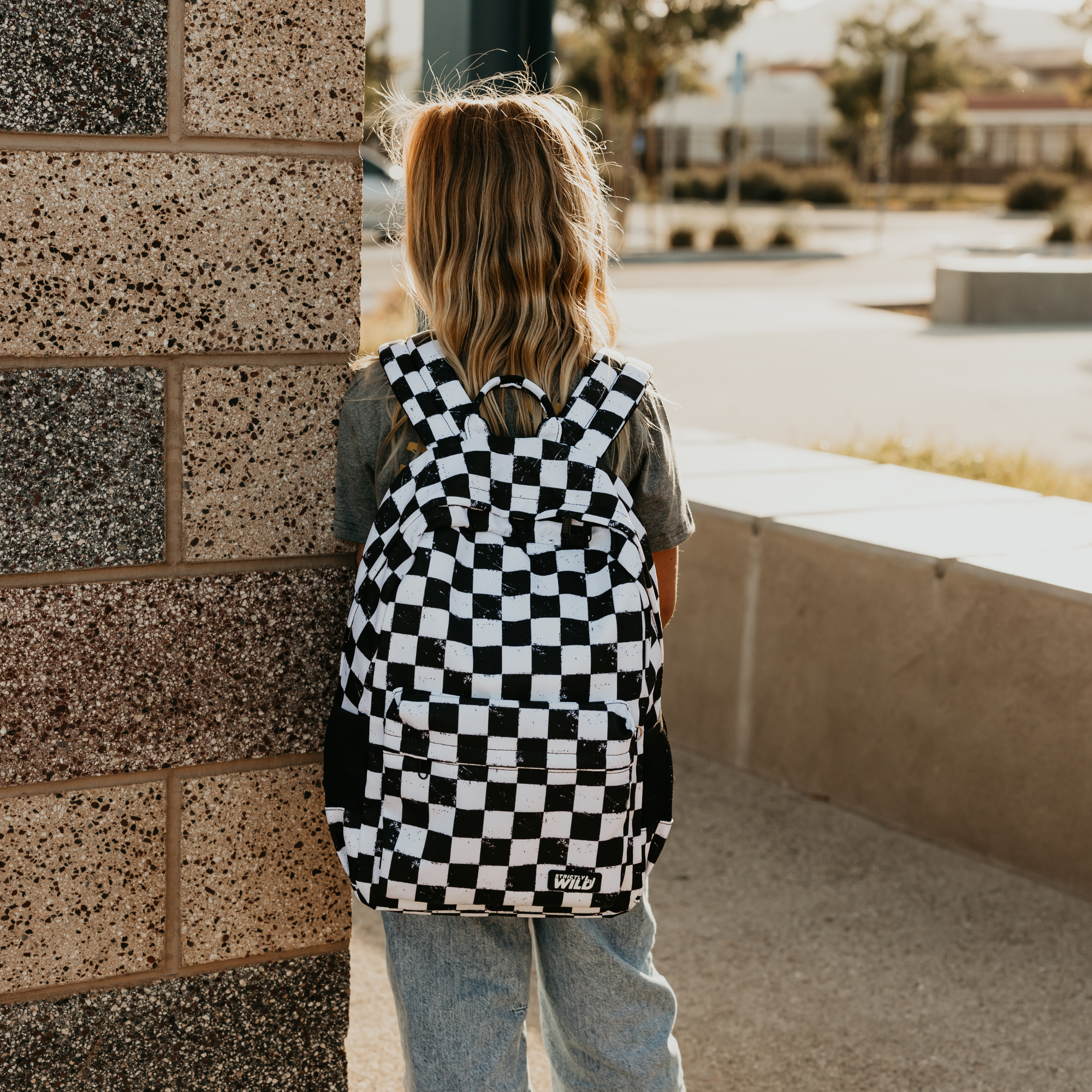 Classic Checker Backpacks
