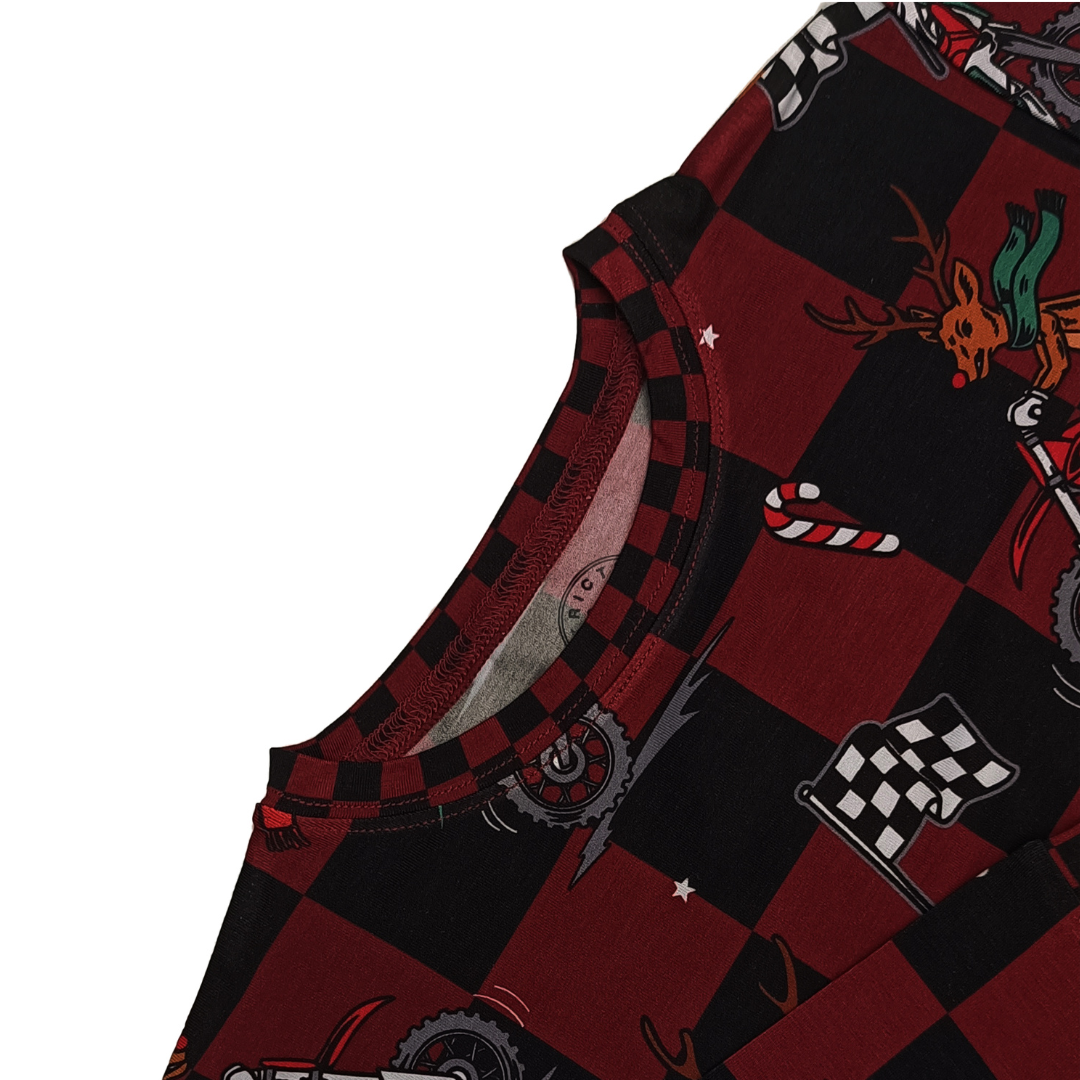 Rudolph The Red Nose Racer Unisex Adult Pajamas / PREORDER shipping Oct 26 - Nov 9
