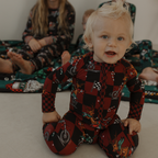 Rudolph The Red Nose Racer Zip Up Pajamas / PREORDER shipping Oct 26 - Nov 9