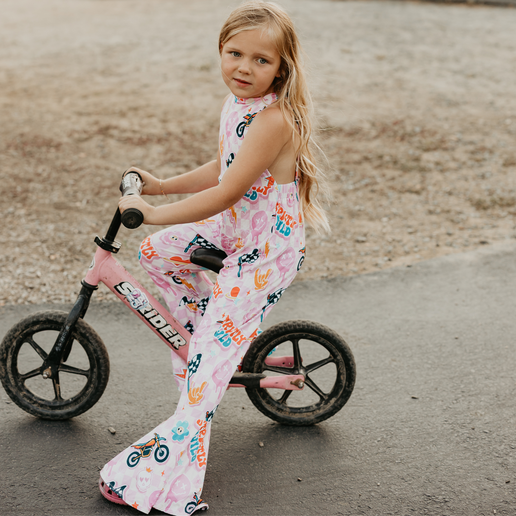 Groovy Bell Bottom Jumpsuit