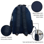 Clear Denim and Gems Backpack