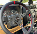 13.5''  MOJAB Deep Dish Steering Wheel Leather or Suede