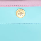 Colorblock Vinyl Tote Bag