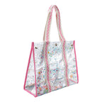 Confetti-filled Clear Vinyl Tote Bag