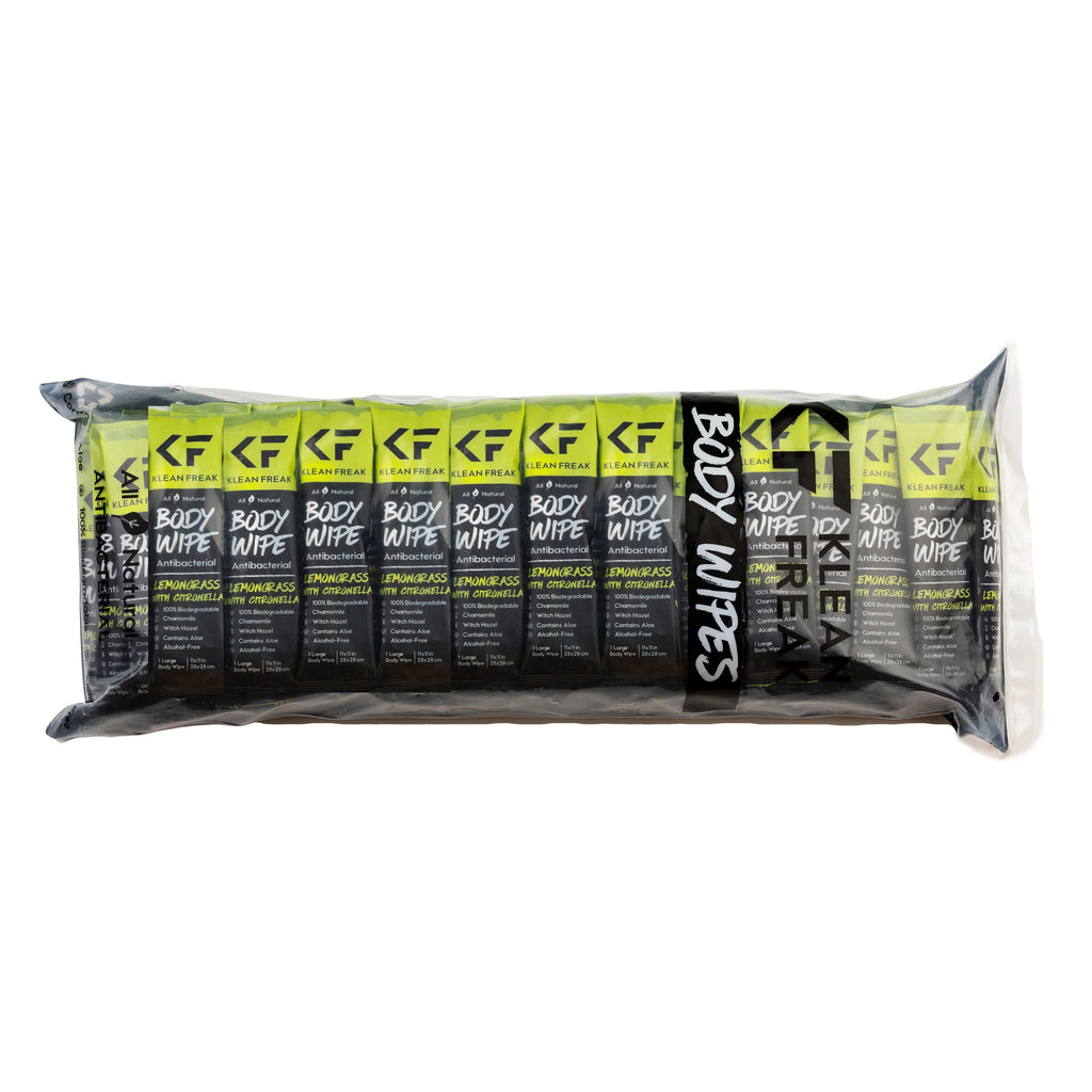 Body Wipes - 100 Pack