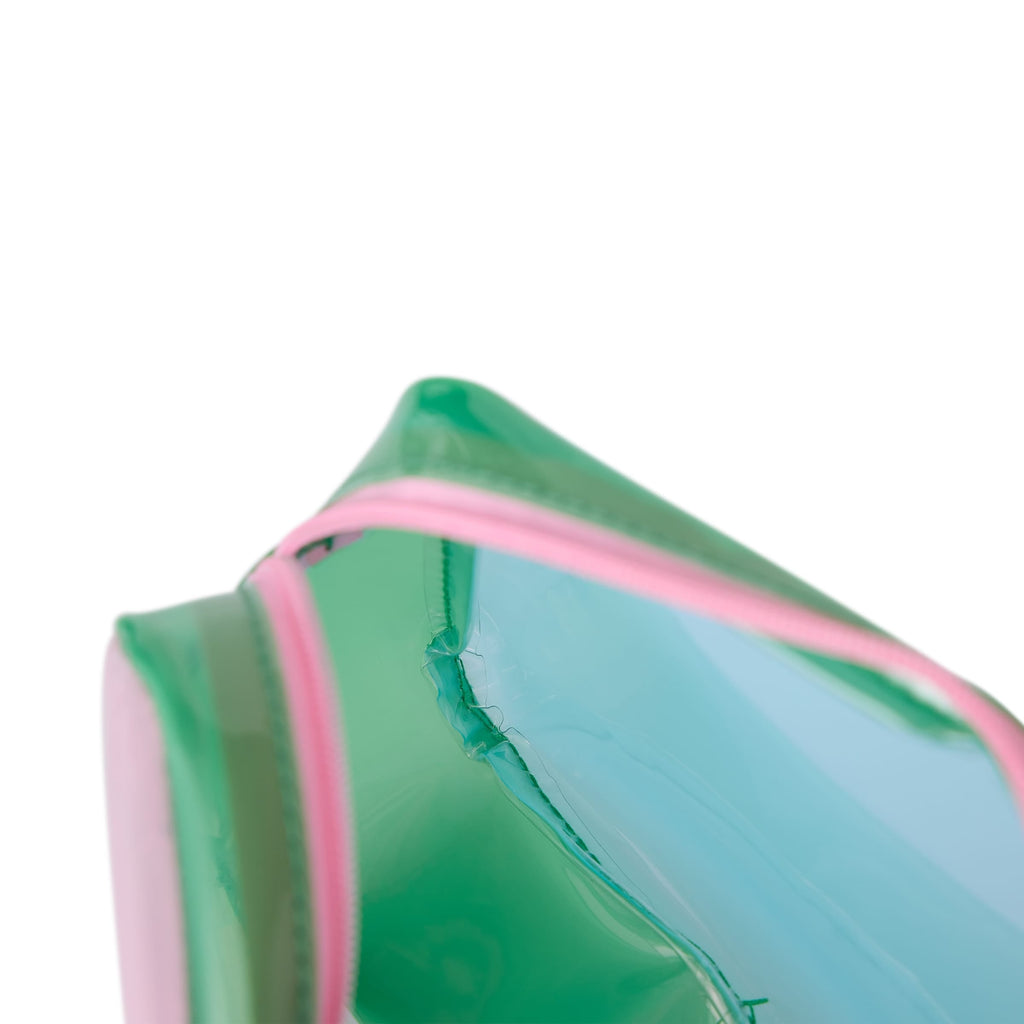 Colorblock Jelly Pouch