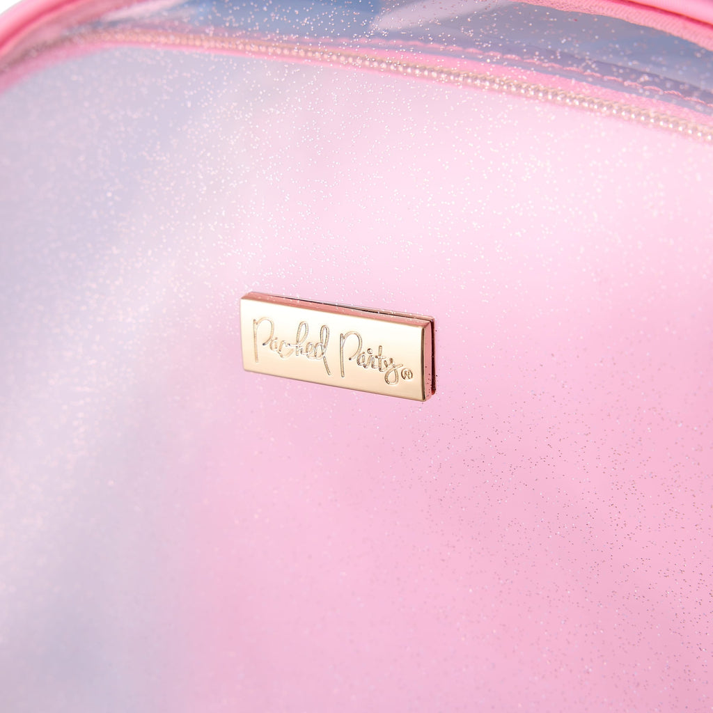 Clear Color Block Jelly Backpack