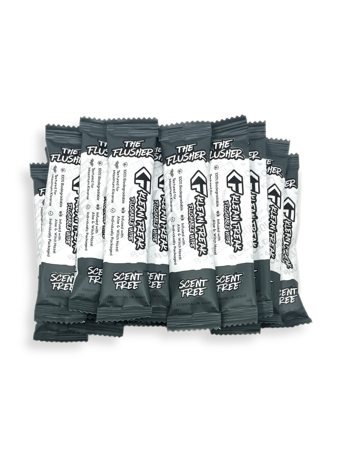 The Flusher - 100 Pack - Flushable Wipes
