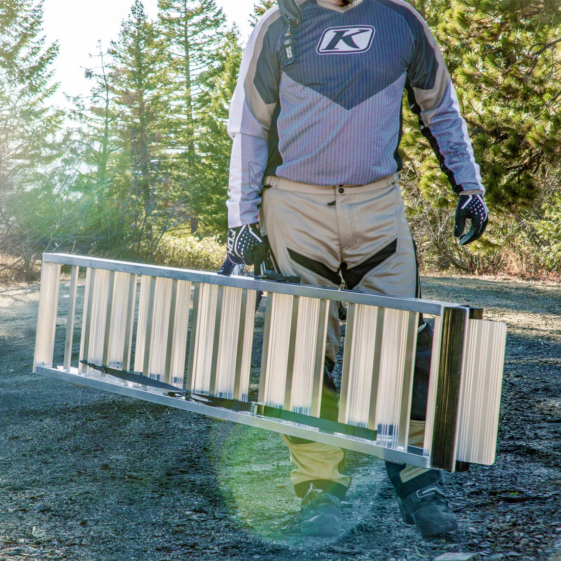 StepRamp® SR-B5 5-Step Dirt Bike Loading Ramp for 30–38" Truck Beds