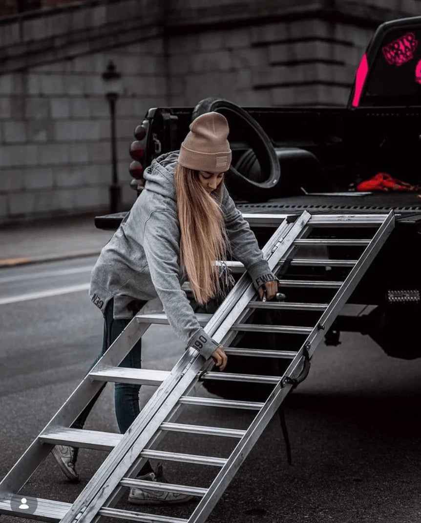 StepRamp® SR-B5 5-Step Dirt Bike Loading Ramp for 30–38" Truck Beds