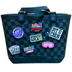 Stars Stripes & Speed - Moto Tote Charm