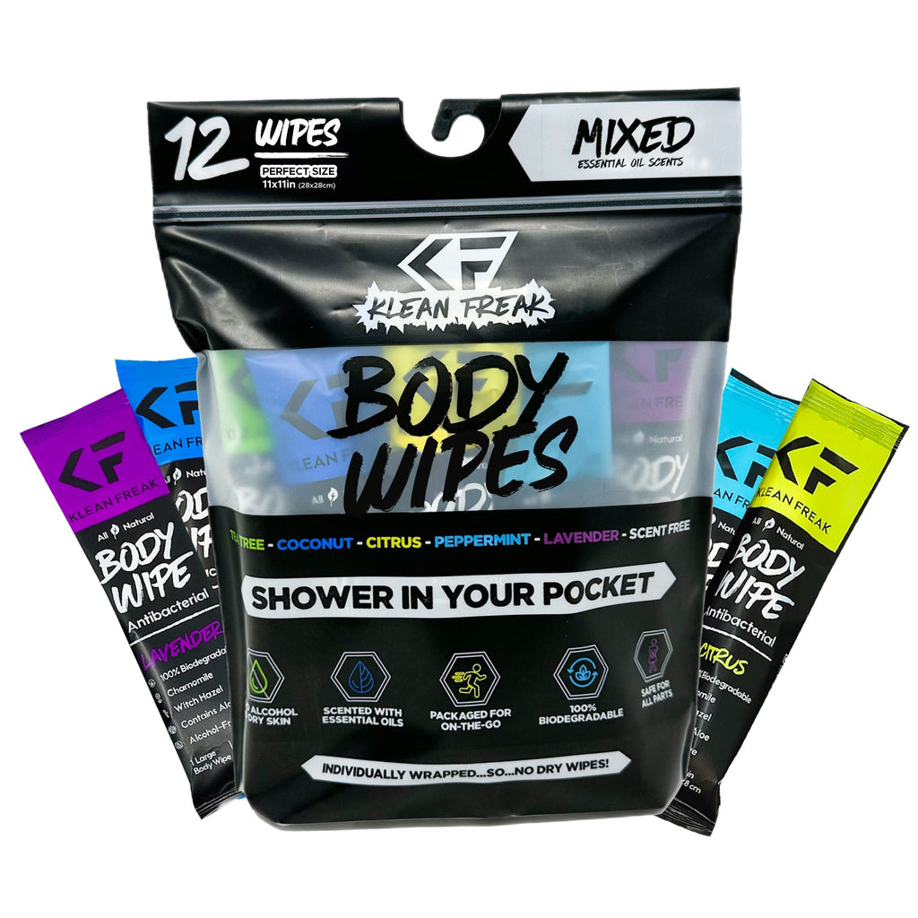 Body Wipes - 12 Pack