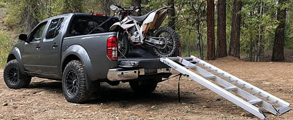 StepRamp® SR-B5 5-Step Dirt Bike Loading Ramp for 30–38" Truck Beds