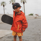 THE STORM RIDER WATERPROOF JACKET - RED